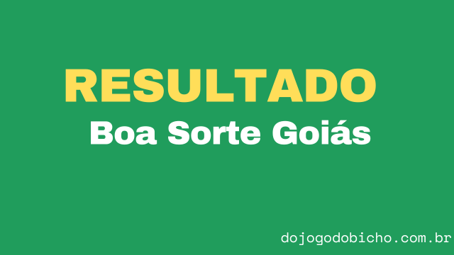 Boa sorte goiás